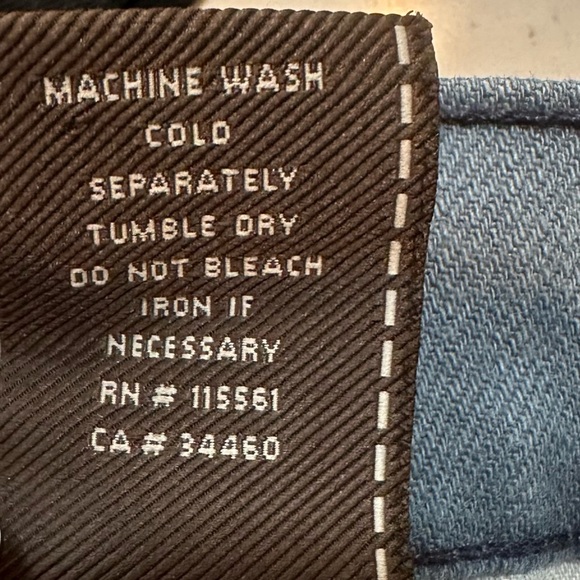 7 For All Mankind Crop Dojo Jeans Size 28 - Picture 13 of 13